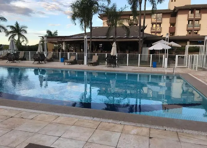 Flat No Life Resort Com Vista Incrivel Do Lago